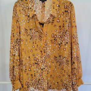 Alfani_Yellow/Multi Shirt and shell_Size 3X